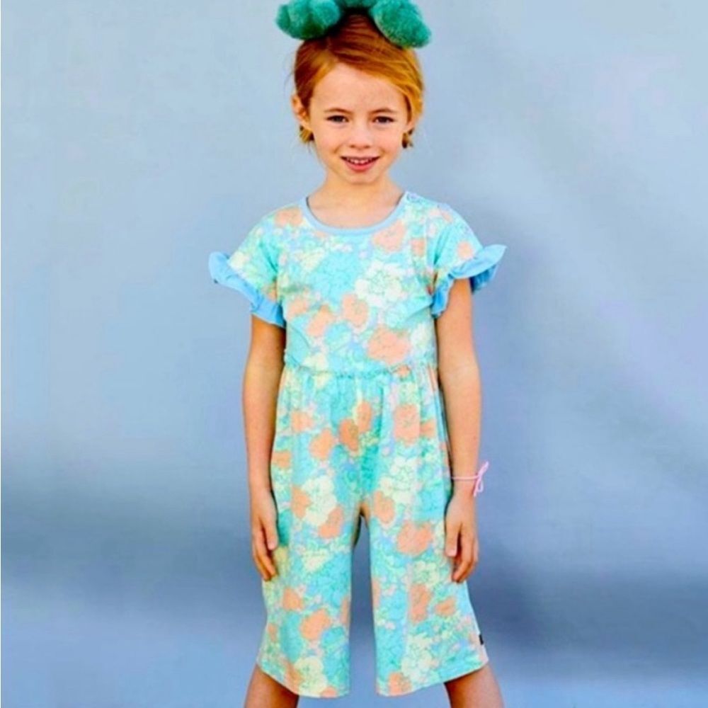 Matilda Jane Dream Chasers Far Out Floral Romper Size 14